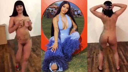 Cardi B Leak Nude Sextape Porno 6