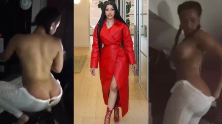 Cardi B Leak Nude Sextape Porno 7