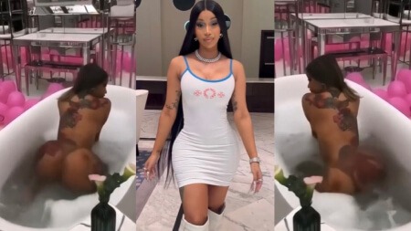 Cardi B Leak Nude Sextape Porno 9